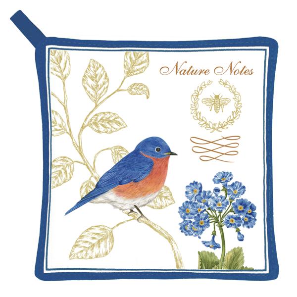 Bluebird Potholder