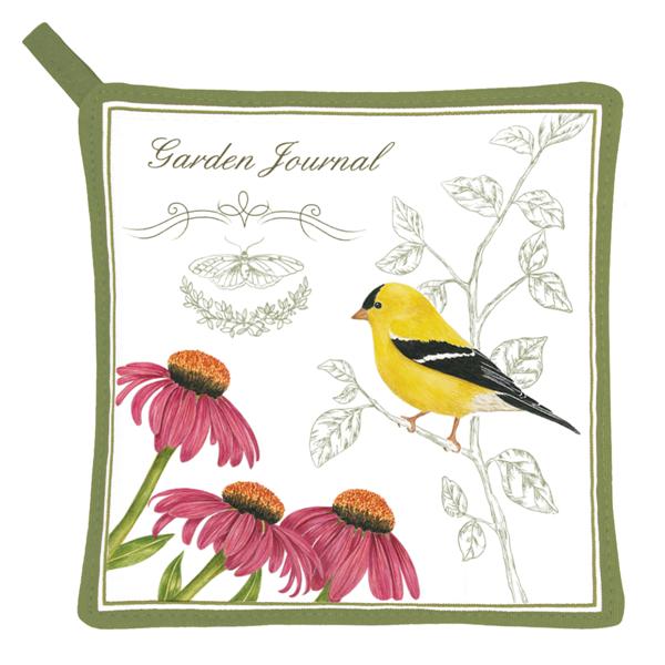 Goldfinch Potholder