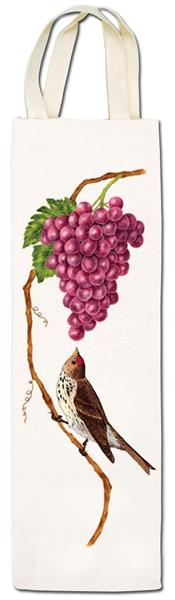 Bird with Grape Wine Caddy