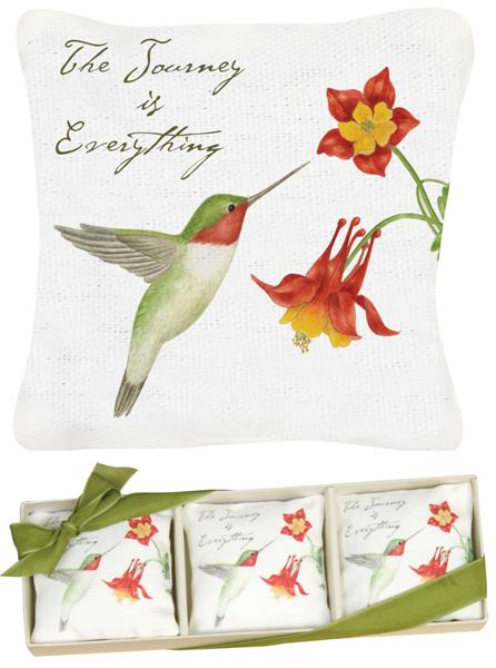 Hummingbird Gift Boxed Lavender Sachets (3 pcs)