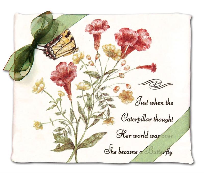 Yellow Swallowtail Flour Sack Towel (set of 2)