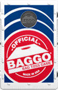 BAGGO Bean Bag Toss Game #1-Red/Navy (1112)