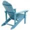 Gardenature Classic Design Adirondack Chair, Blue 1