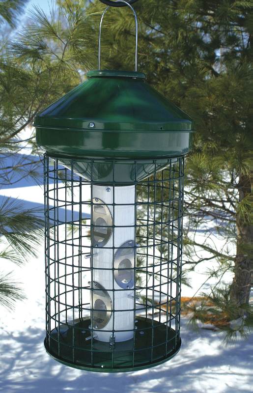 Woodlink Heavy Duty Caged Mixed Seed Bird Feeder