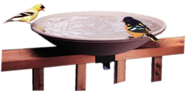 Api 20 Non Heated Bird Bath W Ez Tilt Deck Mount
