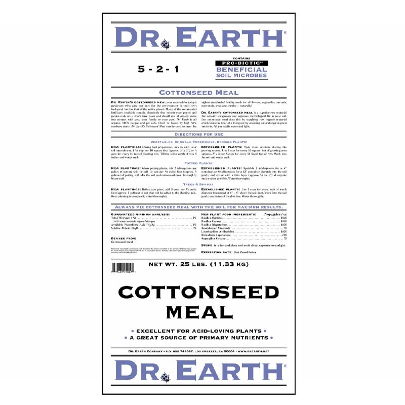 Dr Earth 25 Cottonseed Meal