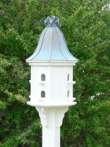 Copper Roof Birdhouse Vinyl/PVC 14-inch Curly