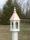 Copper Roof Square White Vinyl Bird Feeder 26 in. x 8 in.