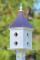 Copper Roof Birdhouse-White Vinyl 28 in. x12 in. 1