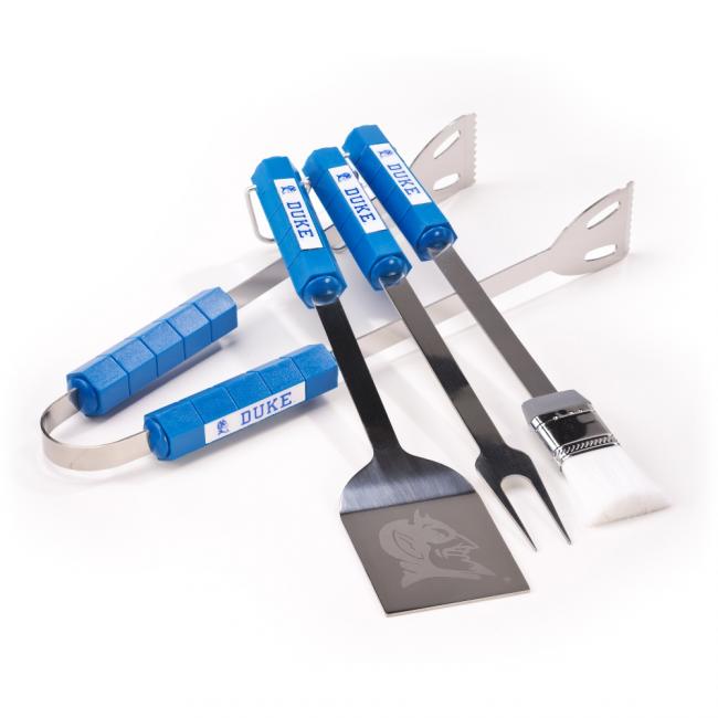 Duke Blue Devils 4 Pc Bbq Set