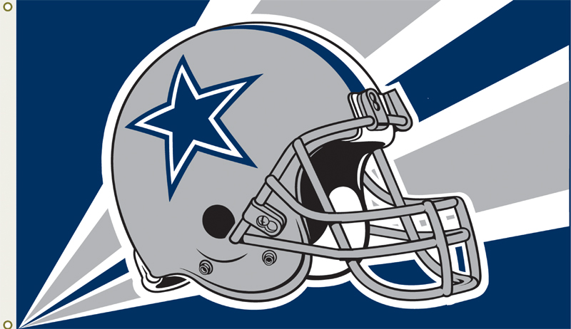 Dallas Cowboys 3 Ft. X 5 Ft. Flag W/Grommetts