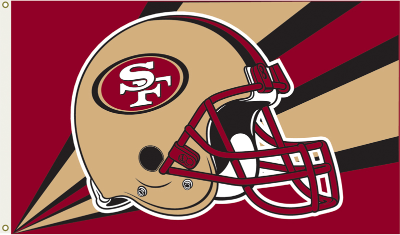 San Francisco 49Ers 3 Ft. X 5 Ft. Flag W/Grommetts