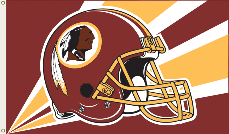 Washington Redskins 3 Ft. X 5 Ft. Flag W/Grommetts