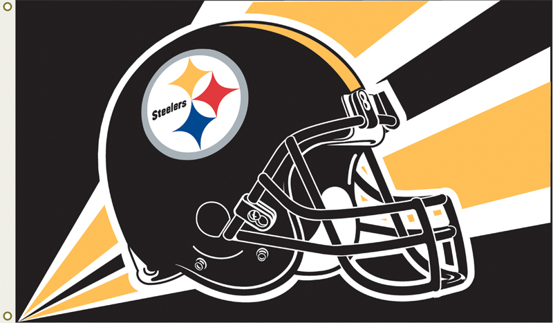 Pittsburgh Steelers 3 Ft. X 5 Ft. Flag W/Grommetts