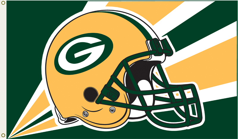 Green Bay Packers 3 Ft. X 5 Ft. Flag W/Grommetts