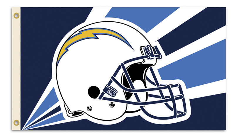 San Diego Chargers 3 Ft. X 5 Ft. Flag W/Grommetts