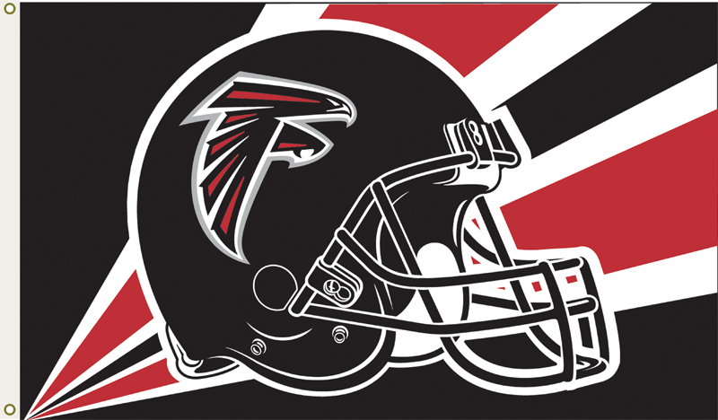 Atlanta Falcons 3 Ft. X 5 Ft. Flag W/Grommetts