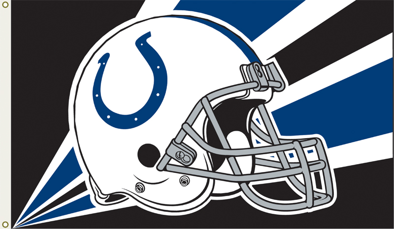 Indianapolis Colts 3 Ft. X 5 Ft. Flag W/Grommetts