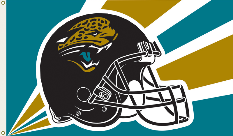 Jacksonville Jaguars 3 Ft. X 5 Ft. Flag W/Grommetts