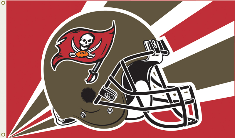 Tampa Bay Bucaneers 3 Ft. X 5 Ft. Flag W/Grommetts