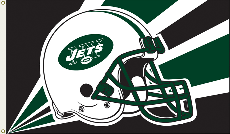 New York Jets 3 Ft. X 5 Ft. Flag W/Grommetts