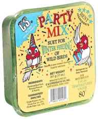 C and S Suet Products 11 oz. Party Mix Suet-Case of 12