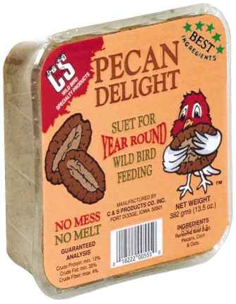 C and S Suet Products 13.5 oz. Pecan Delight Dough-Case of 12