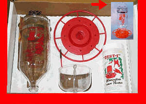 32 oz Hummingbird Feeder Gift Set from Best-1