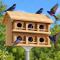 Heath 12 Room Deluxe Cedar Martin House With Rails