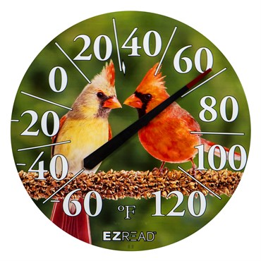 Headwind EZ Read Cardinals Dial Thermometer 12.5 Inch