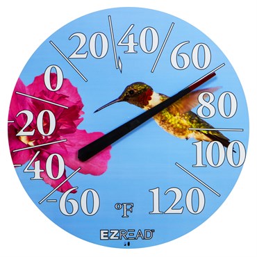 Headwind EZ Read Dial Hummingbird Thermometer 12.5 Inch