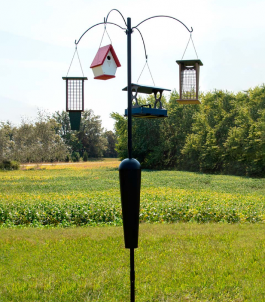 Squirrel Stopper Sequoia Bird Feeder Pole System