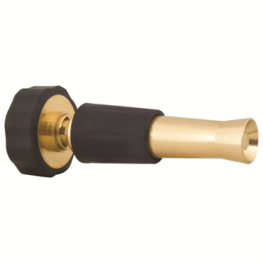 Deluxe Metal Twist Nozzle With Rubber Grip-4 Inch Long