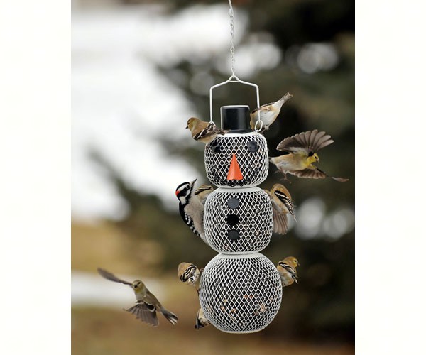 Woodstream Perky Pet Snowman Bird Feeder