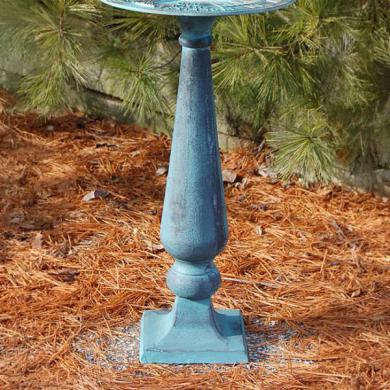 Rome Cast Iron Baluster Pedestal, Antique, 20