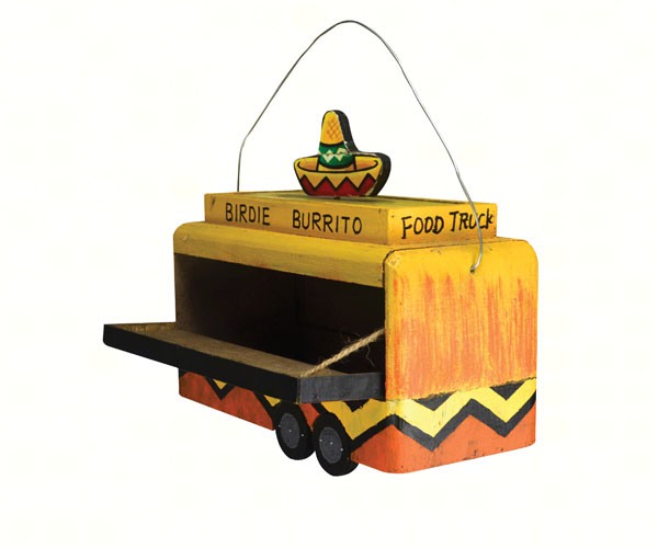 Birdie Burrito Food Truck Bird Feeder