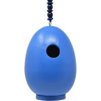 Colorful Wooden Egg Birdhouse