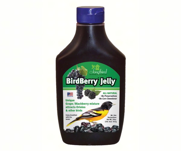 Birdberry Jelly 20 oz.- 6 pack-Oriole Favorite!