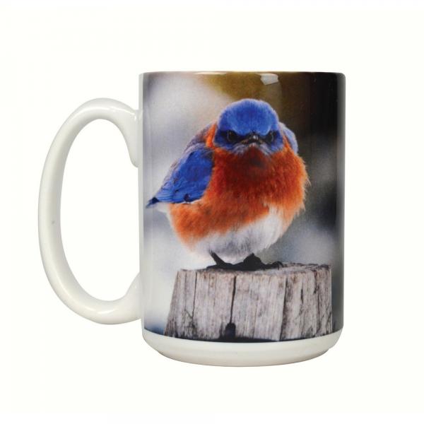  Mad Bluebird Coffee Mug-Single