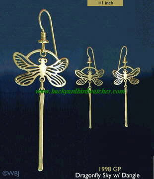 Wild Bryde Dragonfly Sky With Dangle