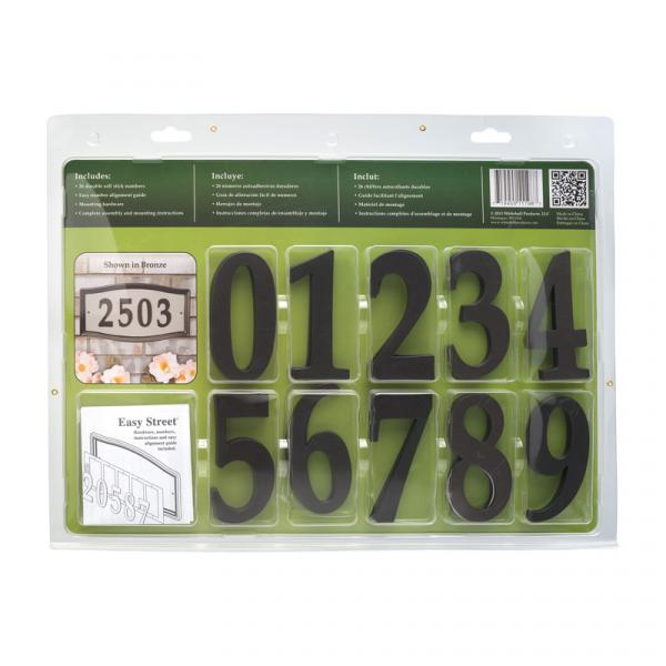Whitehall Products Easy Street Address Sign Complete Package