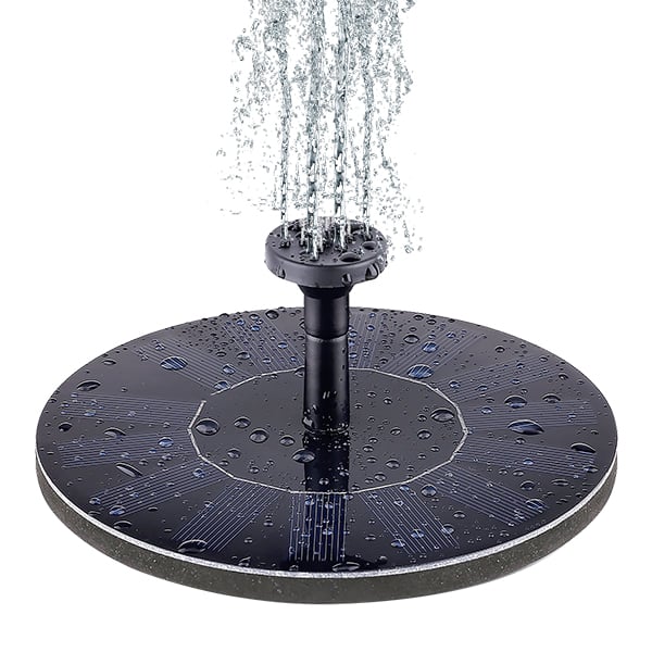  Solar Powered Fountain Pump for Bird Bath or Small Pond