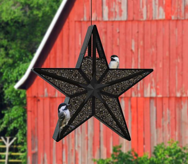 Large Barn Star Sunflower Mesh Feeder