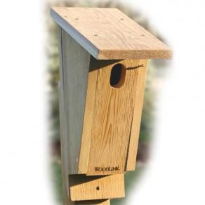 Woodlink Sloped Front Bluebird House, 1 3/8