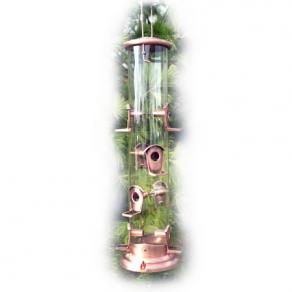 Woodlink Brushed Copper Mega Tube Feeder