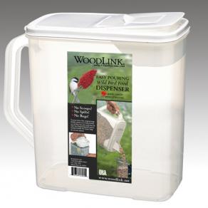 Woodlink 6 Quart Birdseed Container Dispenser