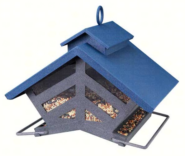 Heritage Farms Squirrel Resistant Chalet Bird Feeder