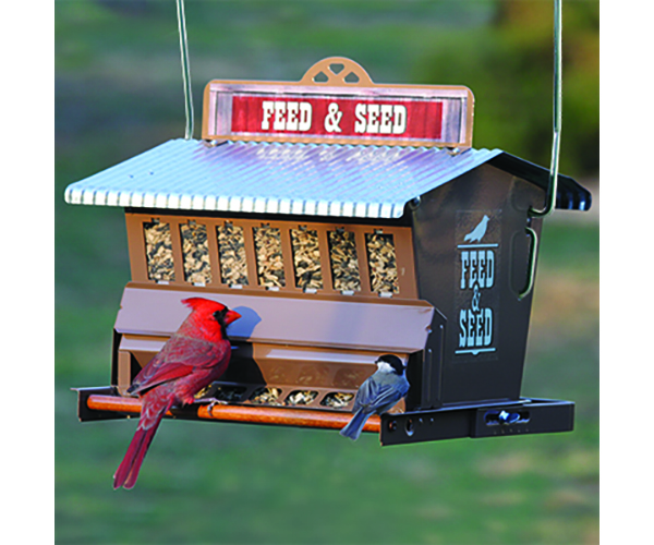 Rustic Farmhouse Absolute Feed & Seed Feeder