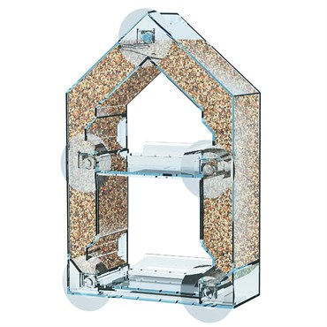 Woodlink Sneak-a-Peek Window Seed Feeder