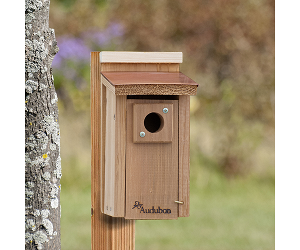 Woodlink Coppertop Cedar Bluebird House 1 9/16-inch Hole